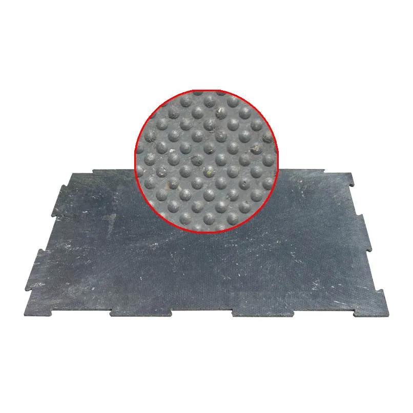 Plastová hladká kuličková puzzle podlahová deska FLOMA RePVC T621P - délka 116 cm, šířka 78 cm, výška 1,2 cm