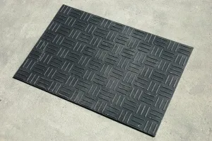 Plastová hladká stájová podlahová deska FLOMA RePVC T618 - délka 120 cm, šířka 80 cm, výška 1,2 cm