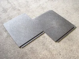 Plastová kamínková podlahová deska FLOMA RePVC T607 - délka 80 cm, šířka 60 cm, výška 2,2 cm