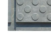 Plastová zátěžová podlahová deska FLOMA RePVC T603 - délka 80 cm, šířka 60 cm, výška 4,3 cm