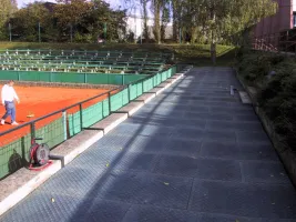 Plastová zátěžová podlahová deska FLOMA RePVC T603 - délka 80 cm, šířka 60 cm, výška 4,3 cm