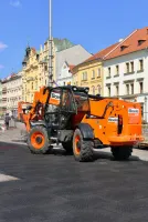 Plastová zátěžová podlahová deska FLOMA RePVC T602 - délka 120 cm, šířka 80 cm, výška 4,3 cm