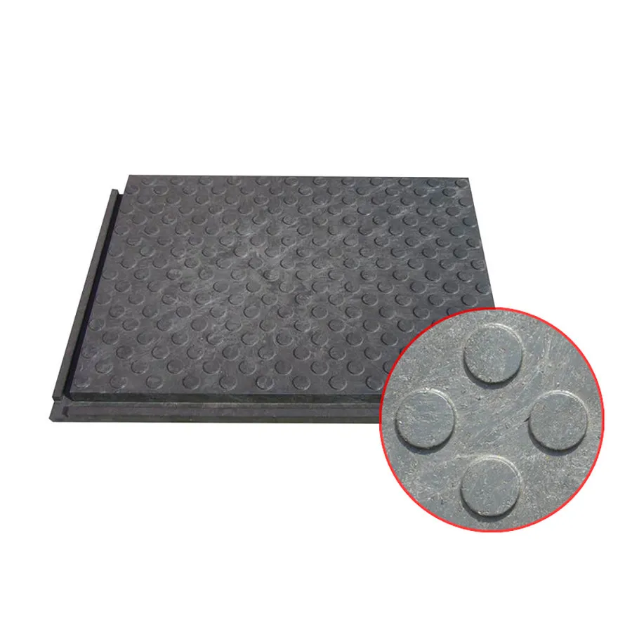 Plastová zátěžová podlahová deska FLOMA RePVC T603 - délka 80 cm, šířka 60 cm, výška 4,3 cm