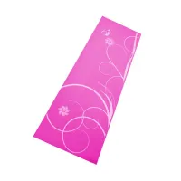 Růžová gymnastická podložka na cvičení SPARTAN SPORT - délka 170 cm, šířka 60 cm, výška 0,4 cm