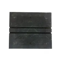 Žlutý plastový průběžný zpomalovací práh (10 km/h) SB10 - délka 50 cm, šířka 43 cm, výška 6 cm