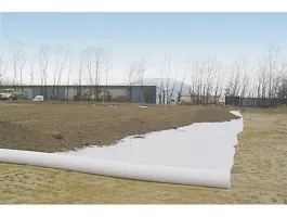 Bílá geotextilie GUTTATEX - délka 50 m, šířka 200 cm - 200 g/m2