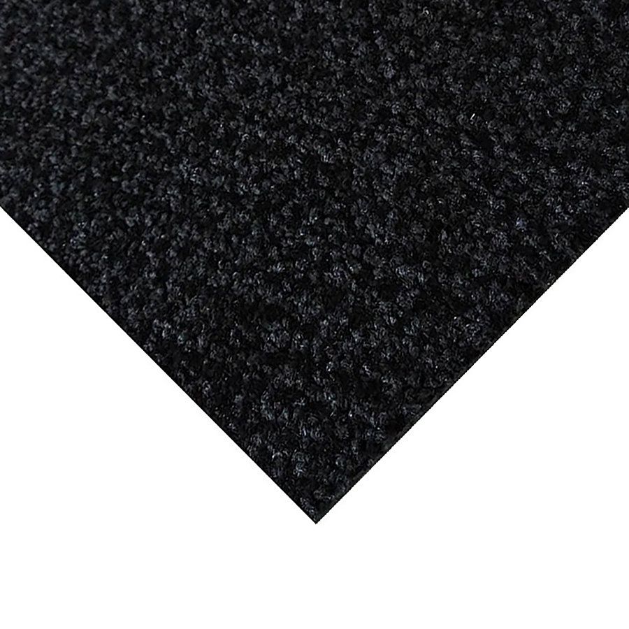 Černá kobercová čisticí zóna FLOMA Alanis - délka 50 cm, šířka 200 cm, výška 0,75 cm