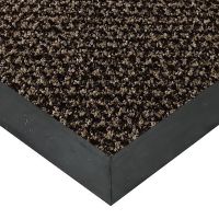 Hnědá textilní vstupní rohož FLOMA Alanis - délka 50 cm, šířka 80 cm, výška 0,75 cm