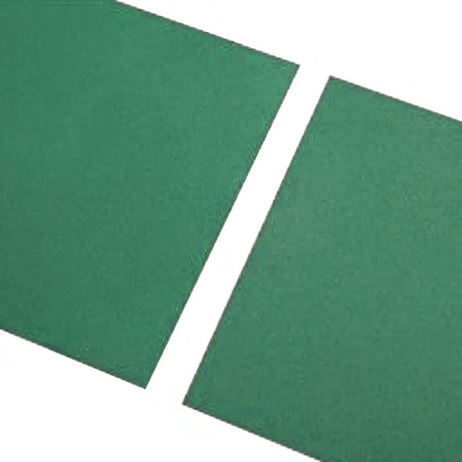 Zelená gumová hladká necertifikovaná dopadová dlažba FLOMA - délka 100 cm, šířka 100 cm, výška 1,1 cm