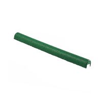 Zelený gumový kryt obrubníku pro betonový obrubník šíře 5 cm - 100 x 10 x 10 cm