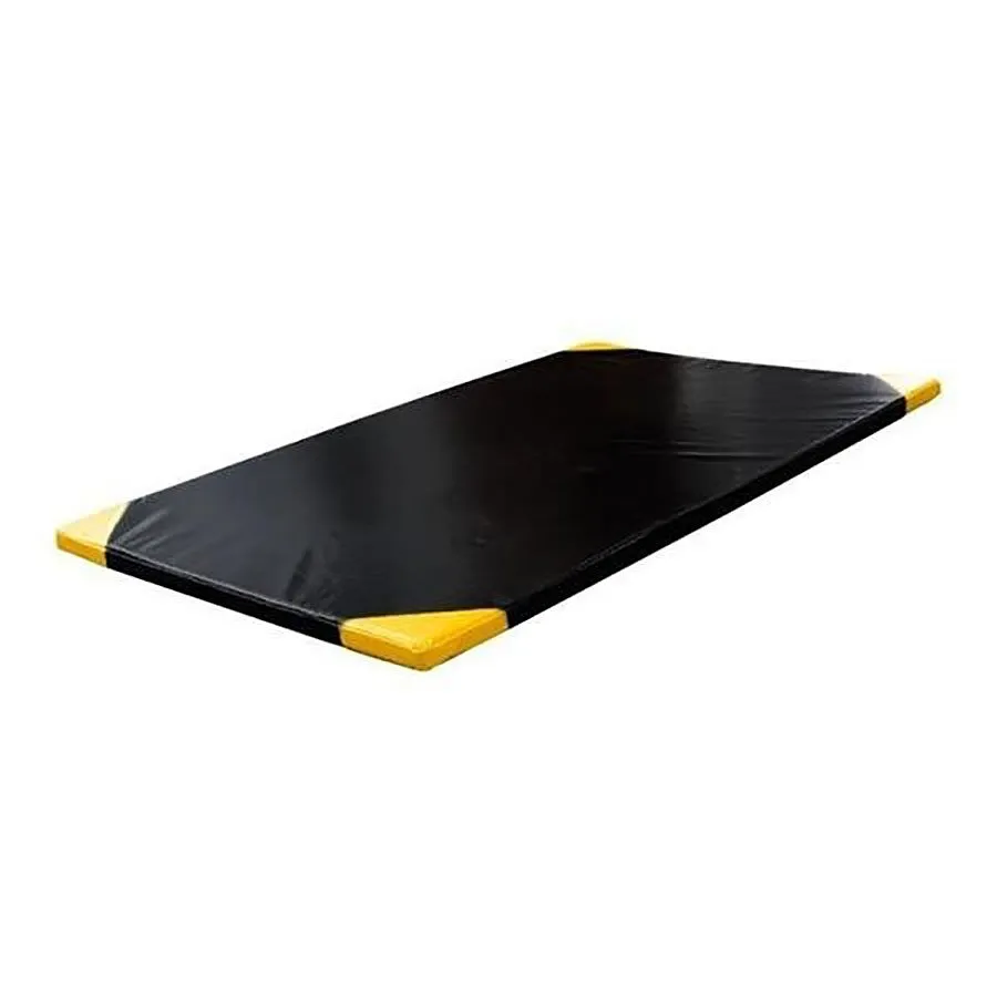Černá gymnastická žíněnka (tvrdost T140) GYMAT 05 - délka 200 cm, šířka 120 cm, výška 5 cm