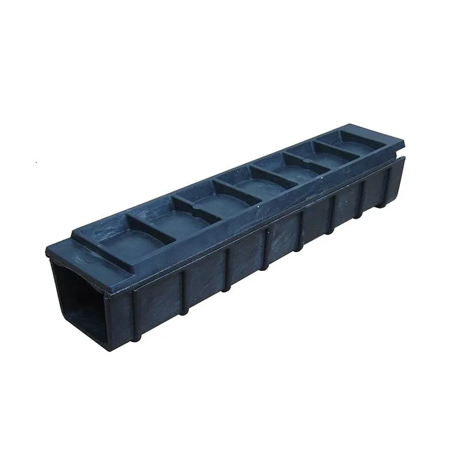 Plastový kabelový žlab do země FLOMA UCP10 - délka 80 cm, šířka 17 cm, výška 15,5 cm