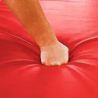 Červená žíněnka (tvrdost T90) GYMAT 04 - délka 200 cm, šířka 120 cm, výška 5 cm