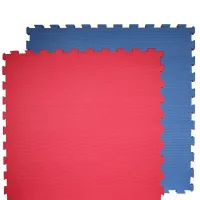 Červeno-modré oboustranné puzzle modulové tatami SPARTAN SPORT - délka 100 cm, šířka 100 cm, výška 2 cm Červeno-modré oboustranné puzzle modulové tatami SPARTAN SPORT - délka 100 cm, šířka 100 cm, výška 2 cm