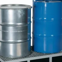 Kovová kombinovaná jímka s roštem - objem 200 l - délka 128 cm, šířka 68 cm, výška 45 cm Kovová kombinovaná jímka s roštem - objem 200 l - délka 128 cm, šířka 68 cm, výška 45 cm