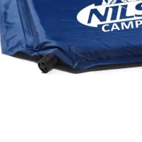 Modrá samonafukovací karimatka NILS CAMP - délka 183 cm, šířka 54 cm, výška 2,5 cm