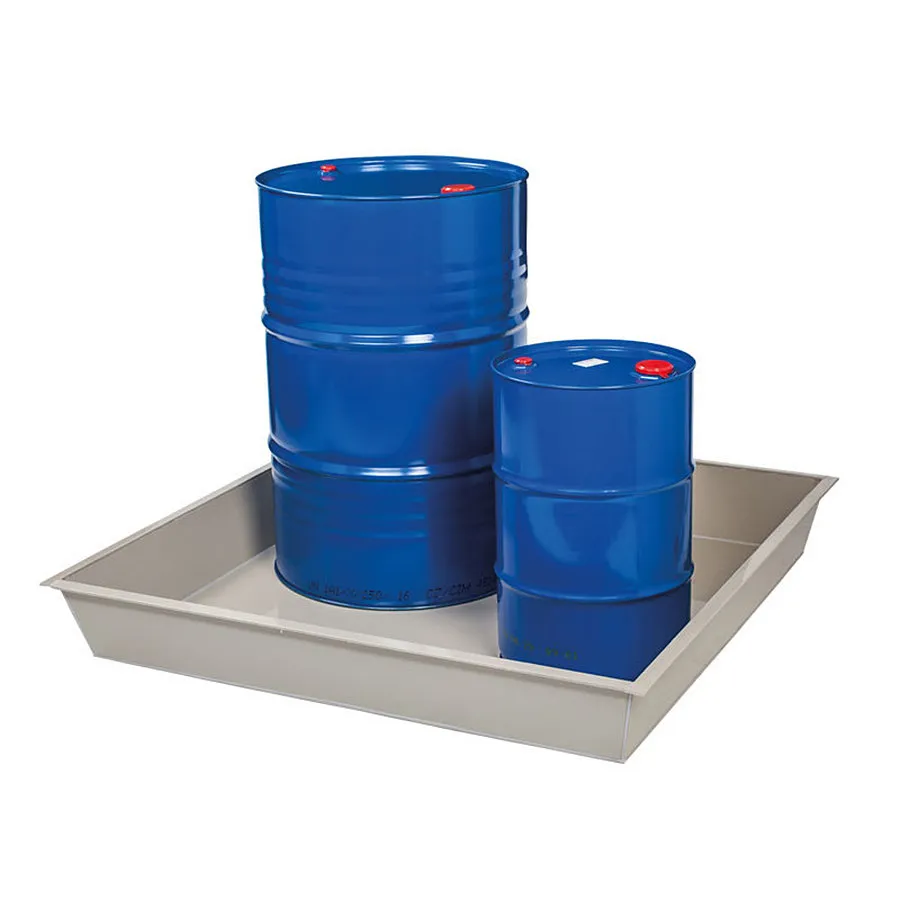 Plastová záchytná vana - délka 125,5 cm, šířka 125,5 cm, výška 18,2 cm