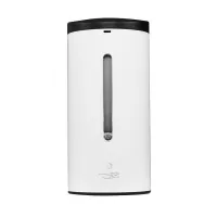 Bílý kovový bezdotykový dávkovač mýdla (pěna) Donner ROUND - objem 700 ml