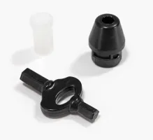 Bílý kovový bezdotykový dávkovač mýdla (pěna) Donner ROUND - objem 700 ml