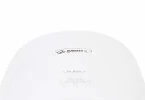 Bílý kovový bezdotykový horkovzdušný vysoušeč rukou Jet Dryer BOOSTER