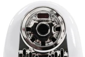 Bílý kovový bezdotykový horkovzdušný vysoušeč rukou Jet Dryer BOOSTER