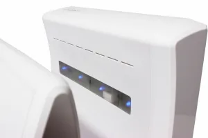Bílý plastový bezdotykový tryskový vysoušeč rukou Jet Dryer COMPACT Bílý plastový bezdotykový tryskový vysoušeč rukou Jet Dryer COMPACT