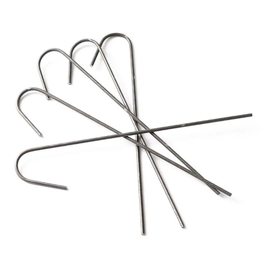 Kovový kotvicí hřeb (tvar J) pro zatravňovací rohože TENAX - délka 25 cm