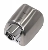 Šedý nerezový bezdotykový horkovzdušný vysoušeč rukou Jet Dryer BOOSTER Šedý nerezový bezdotykový horkovzdušný vysoušeč rukou Jet Dryer BOOSTER
