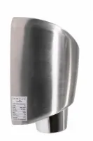 Šedý nerezový bezdotykový horkovzdušný vysoušeč rukou Jet Dryer BOOSTER Šedý nerezový bezdotykový horkovzdušný vysoušeč rukou Jet Dryer BOOSTER