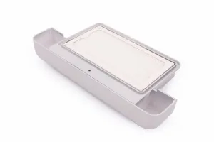 Stříbrný plastový bezdotykový tryskový vysoušeč rukou Jet Dryer ORBIT