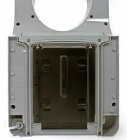 Stříbrný plastový bezdotykový tryskový vysoušeč rukou Jet Dryer ORBIT