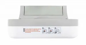 Stříbrný plastový bezdotykový tryskový vysoušeč rukou Jet Dryer ORBIT