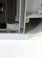 Stříbrný plastový bezdotykový tryskový vysoušeč rukou Jet Dryer ORBIT