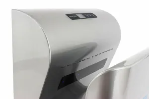 Stříbrný plastový bezdotykový tryskový vysoušeč rukou Jet Dryer STYLE