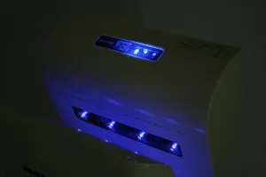 Stříbrný plastový bezdotykový tryskový vysoušeč rukou Jet Dryer STYLE