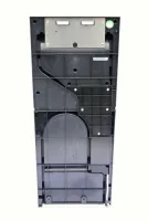 Stříbrný plastový bezdotykový tryskový vysoušeč rukou Jet Dryer STYLE