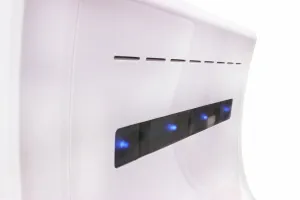 Bílý plastový bezdotykový tryskový vysoušeč rukou Jet Dryer COMPACT Bílý plastový bezdotykový tryskový vysoušeč rukou Jet Dryer COMPACT