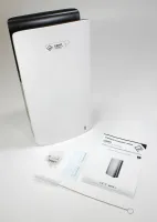 Bílý plastový bezdotykový tryskový vysoušeč rukou Jet Dryer LIGHT
