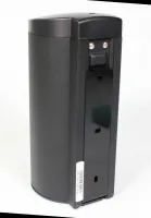 Černý kovový bezdotykový dávkovač dezinfekce, mýdla (gel) Donner ROUND - objem 700 ml