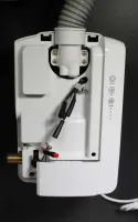 Černý nerezový bezdotykový vysoušeč rukou ve vodovodní baterii Jet Dryer AIRTAP Černý nerezový bezdotykový vysoušeč rukou ve vodovodní baterii Jet Dryer AIRTAP