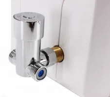 Černý nerezový bezdotykový vysoušeč rukou ve vodovodní baterii Jet Dryer AIRTAP Černý nerezový bezdotykový vysoušeč rukou ve vodovodní baterii Jet Dryer AIRTAP