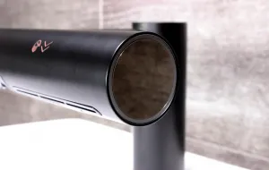 Černý nerezový bezdotykový vysoušeč rukou ve vodovodní baterii Jet Dryer AIRTAP Černý nerezový bezdotykový vysoušeč rukou ve vodovodní baterii Jet Dryer AIRTAP