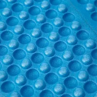 Modrá pěnová skládací karimatka NILS CAMP NC1768 - délka 188 cm, šířka 60 cm, výška 2 cm