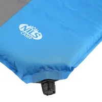 Modrá samonafukovací karimatka NILS CAMP NC4340 - délka 195 cm, šířka 60 cm, výška 5 cm