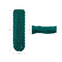Zelená nafukovací karimatka NILS CAMP NC4005 - délka 193 cm, šířka 56 cm, výška 5,5 cm