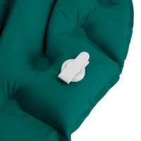 Zelená nafukovací karimatka NILS CAMP NC4005 - délka 193 cm, šířka 56 cm, výška 5,5 cm