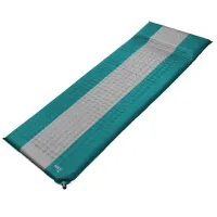 Zelená samonafukovací karimatka NILS CAMP NC4340 - délka 195 cm, šířka 60 cm, výška 5 cm