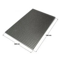 Kompozitní GRP rošt FLOMA GrpGr - délka 150 cm, šířka 100 cm, výška 3,8 cm
