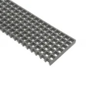 Kompozitní GRP rošt FLOMA GrpGr - délka 25 cm, šířka 100 cm, výška 3 cm
