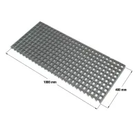 Kompozitní GRP rošt FLOMA GrpGr - délka 40 cm, šířka 100 cm, výška 3 cm
